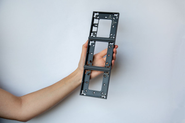 Mounting Frame 3-Way Anthracite