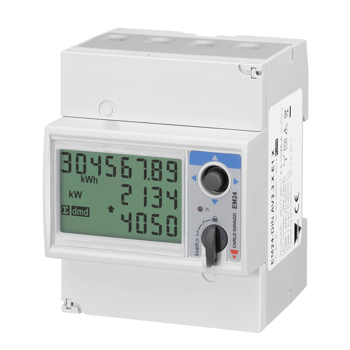 Carlo Gavazzi EM24PFB Electricity Meter wM-Bus(i) – 3-Phase Transformer measurement CT