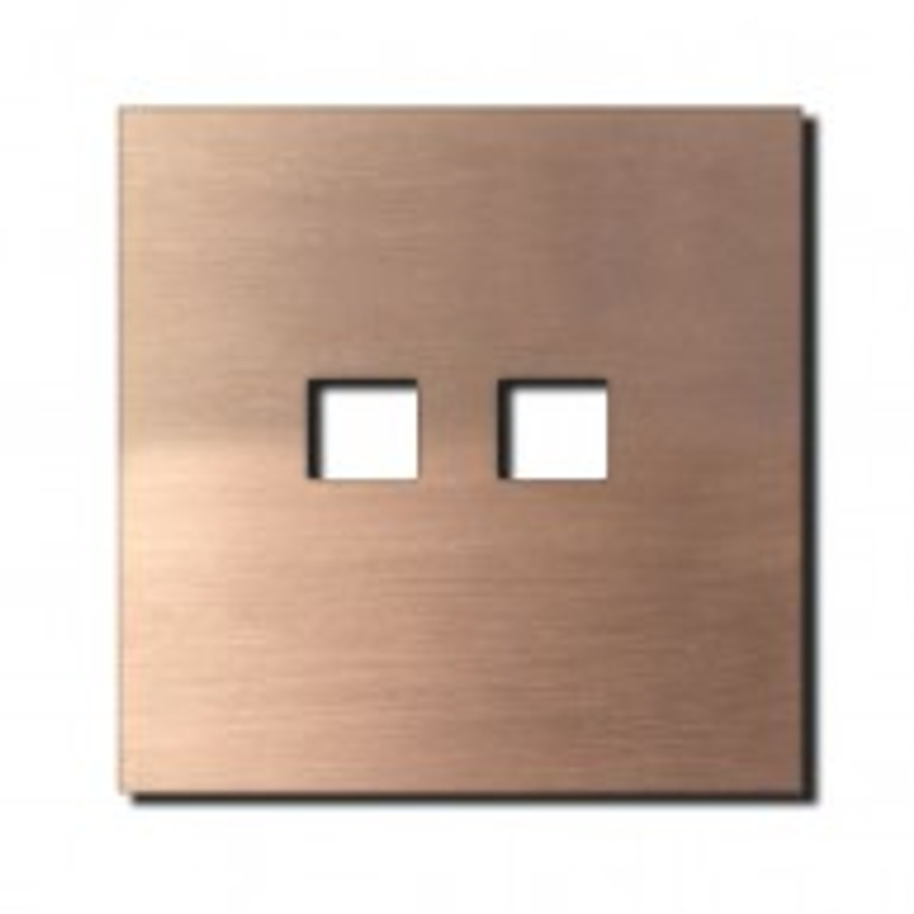 Socket - 1 gang - RJ45 outlet - soft copper