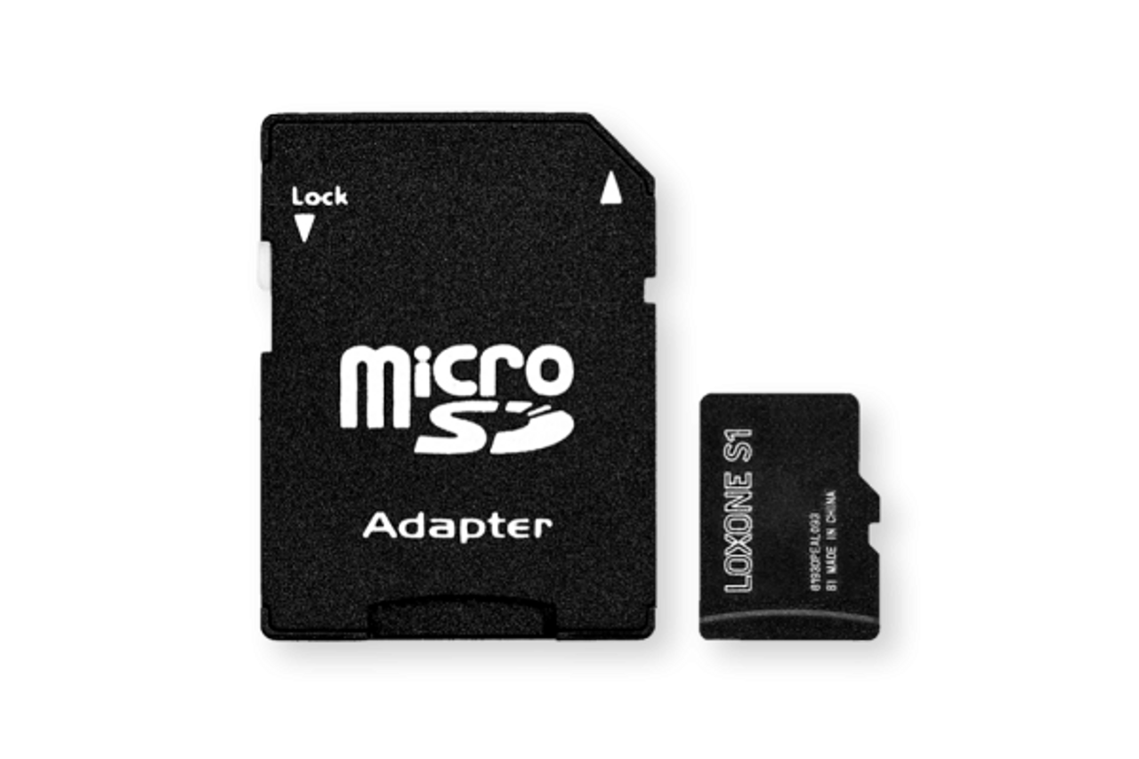 SD card with firmware miniserver