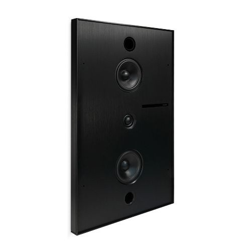 Aalto D3n - in-wall active network speaker - brushed black