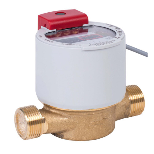 GWF UNICOcoder MP Warm Water Meter M-Bus – Q3 2.5 DN20 G1"B 130mm