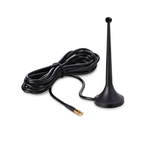 Magnet mount antenna LoRaWAN/LTE/NB-IoT (MCX) – 2.5m Cable 700-2700MHz For Diehl MCM