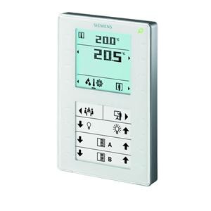 QMX3.P37 T-Sensor and Room/Switch Unit
