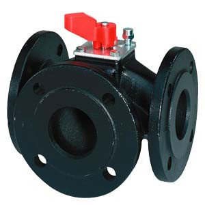 VBF21.50 Flanged 3P slipper valve PN6