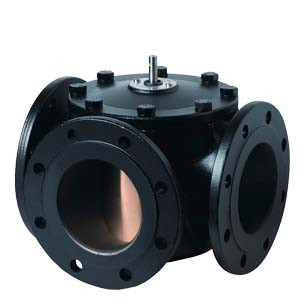 VBF21.80 Flanged 3P slipper valve PN6