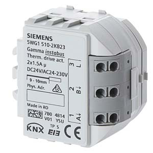 RS 510K23 Thermo drive actuator 2-fold