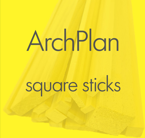 ArchPlan Timber - Square Sticks (Pine)