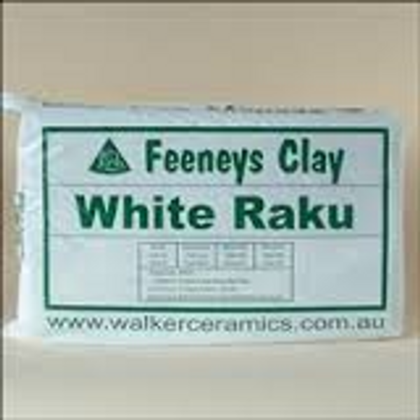 Clay - White Raku