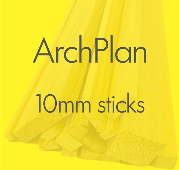 ArchPlan Timber - 10mm Sticks (Pine)