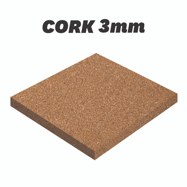 Design Programme Cork Sheet - 3mm