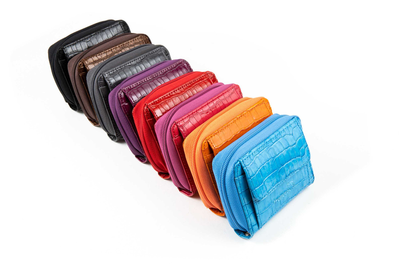 The Bold Mini Compact Zip Wallet