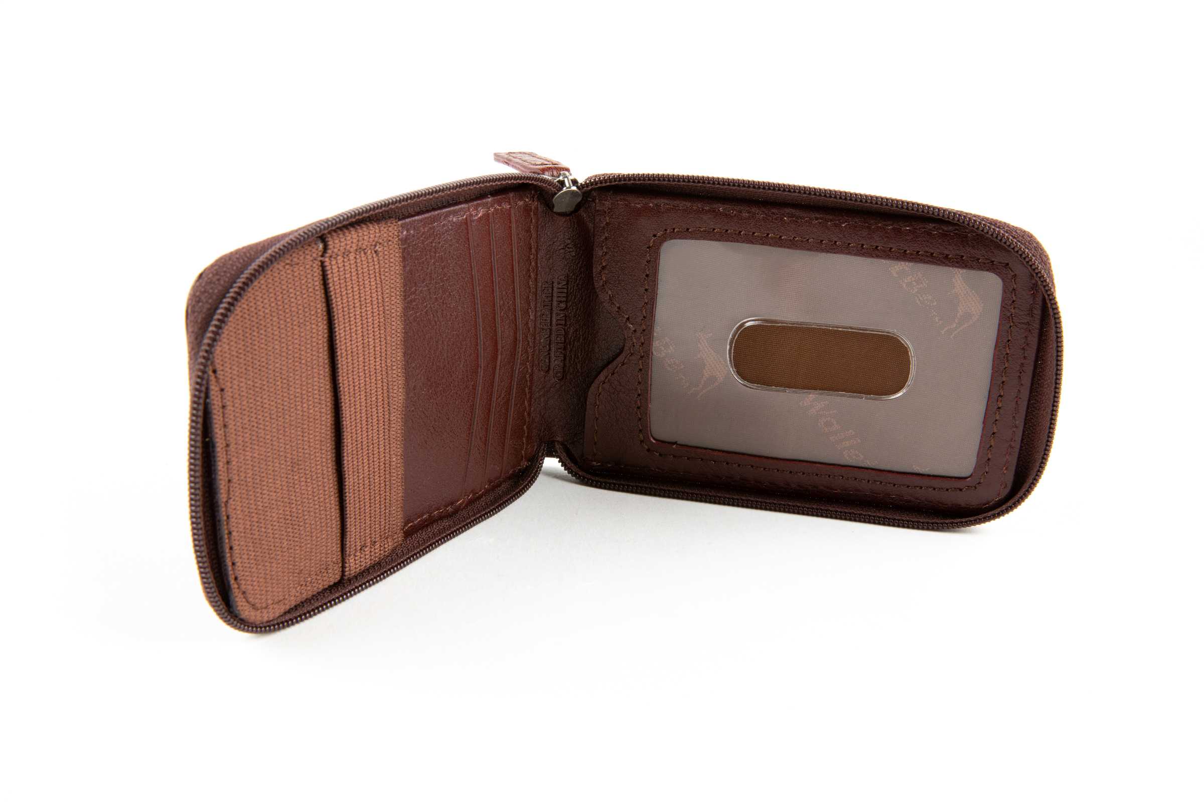 Bison Leather Front Pocket Wallet – Monticello Shop