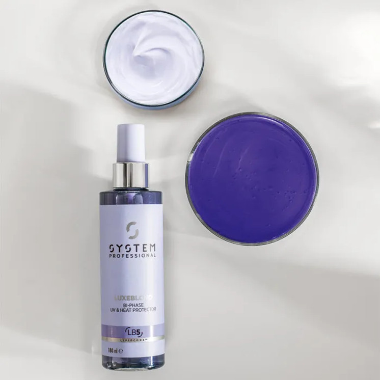 System Professional LuxeBlond  BI-PHASE UV & Heat Protector 180ml