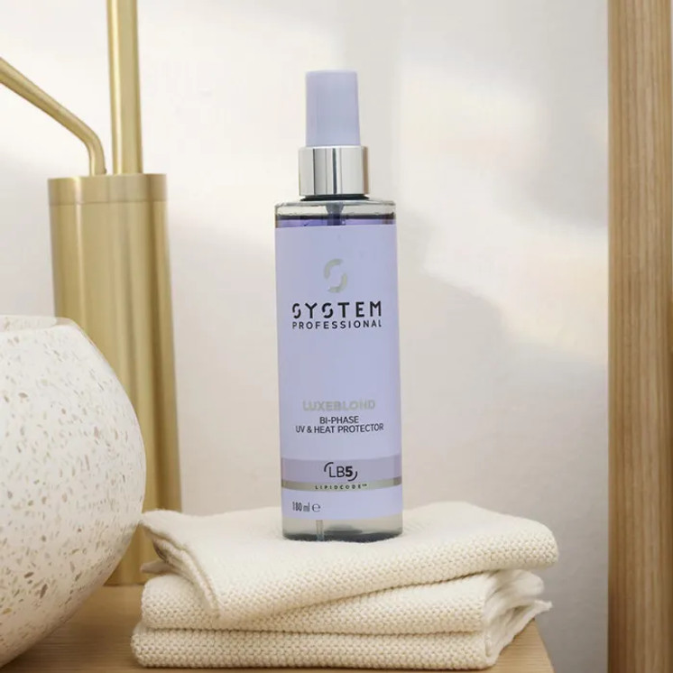 System Professional LuxeBlond  BI-PHASE UV & Heat Protector 180ml