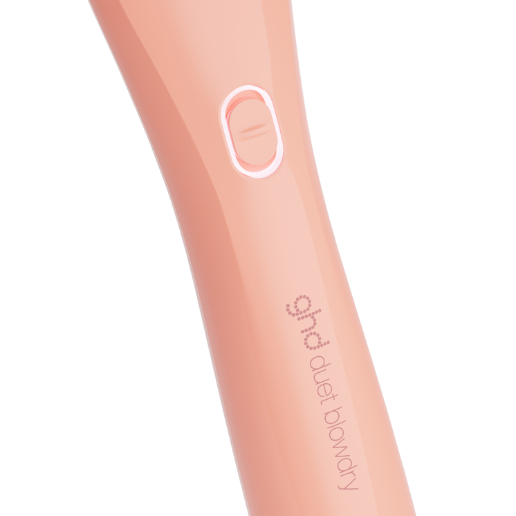 ghd duet blowdry hot air styler in sunkissed peach