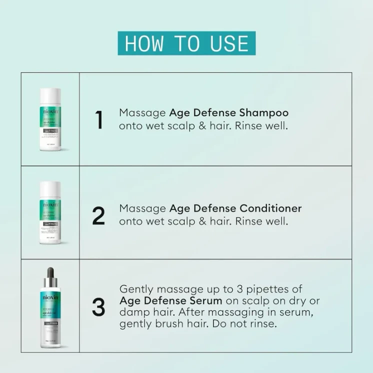 Nioxin Age Defense Shampoo 50ml