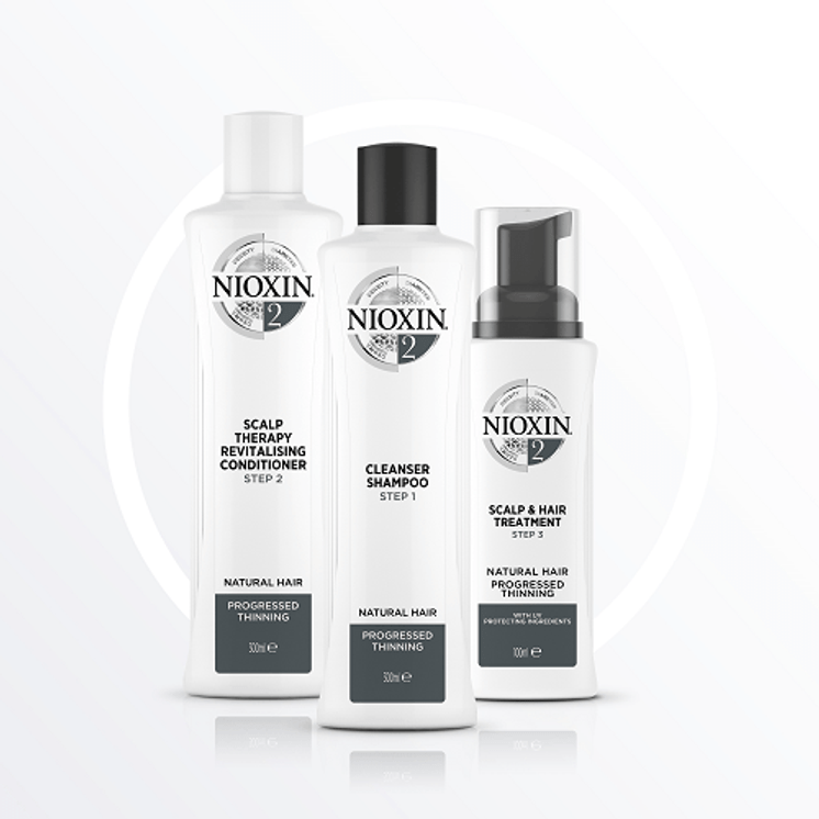 Nioxin 3D Trial Kit System 2 Size 2x150ml, 50ml