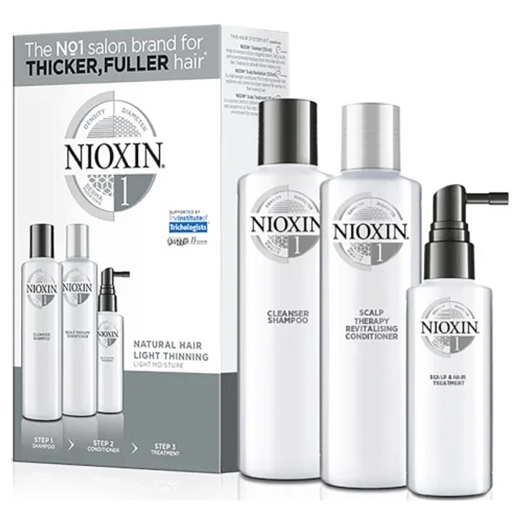 Nioxin 3D Trial Kit System 1 Size 2x150ml, 50ml