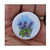 Wisconsin Violets Button Pin