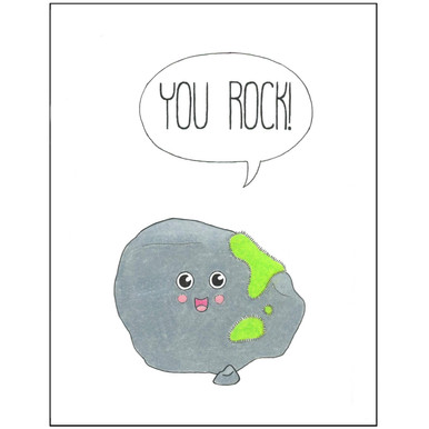 You Rock greeting card