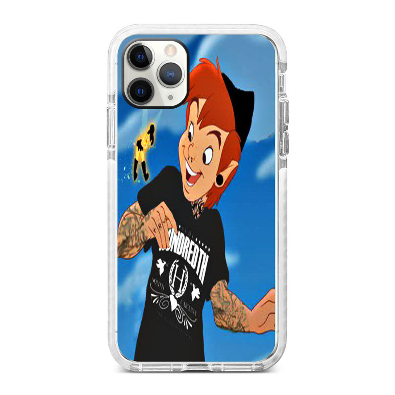 Peter Pan And Tinkerbell With Tattoo iPhone 11 Pro Case