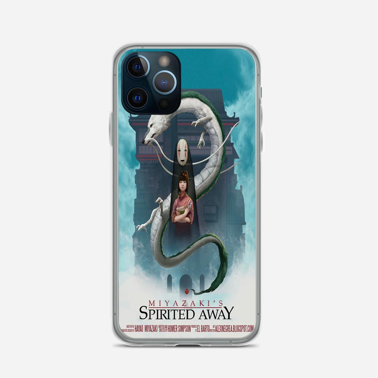 Spirited Away Poster Studio Ghibli iPhone 12 Pro Case