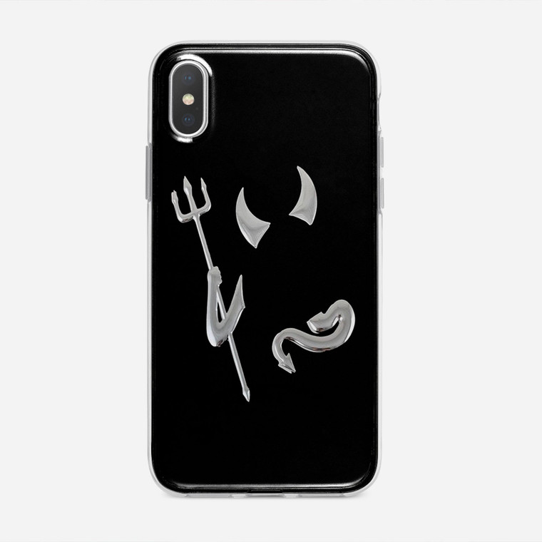 3D Devil Car Logo iPhone XS Max Case
