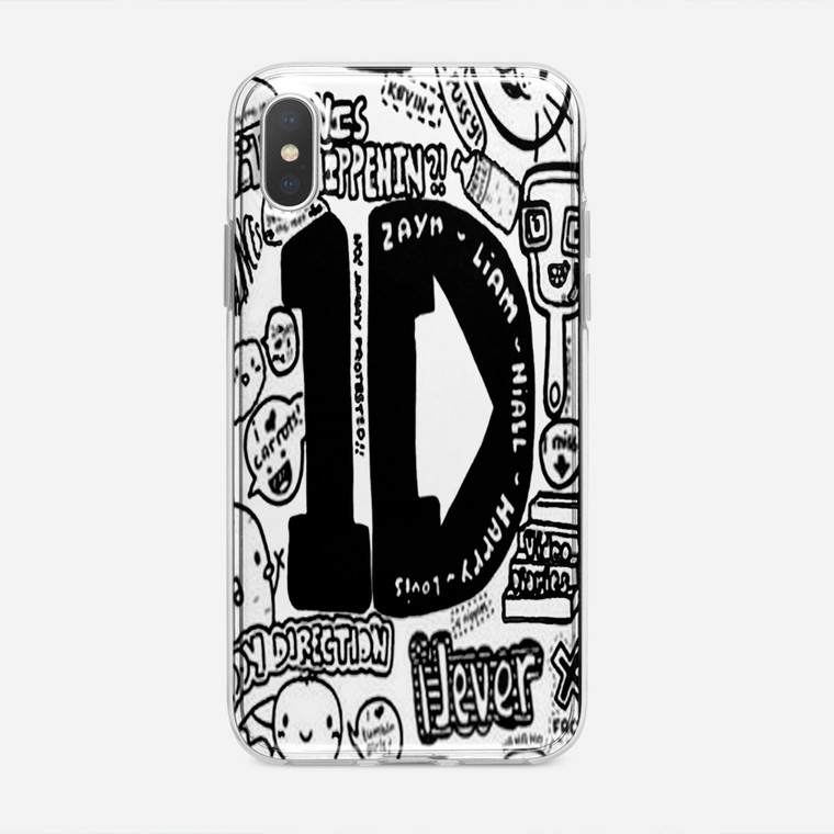 One Direction And 5Sos Collage iPhone XS Case