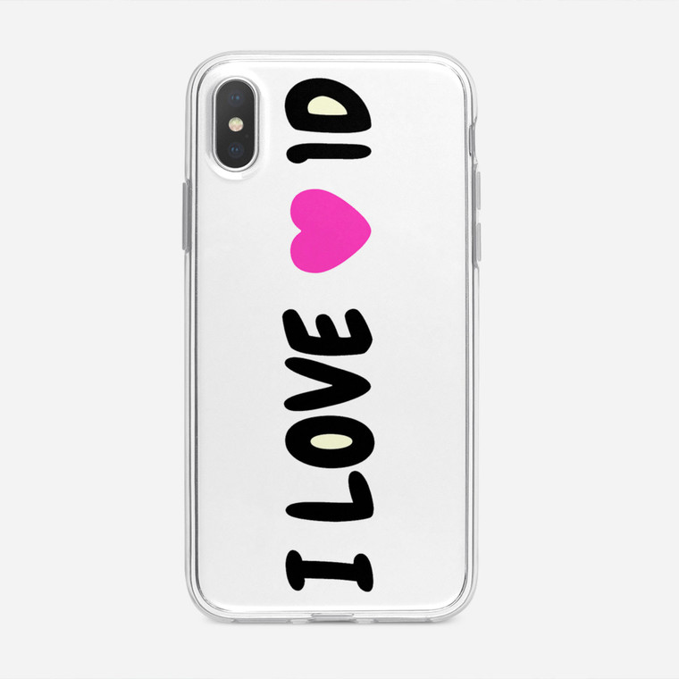 I Love 1D iPhone XS Case