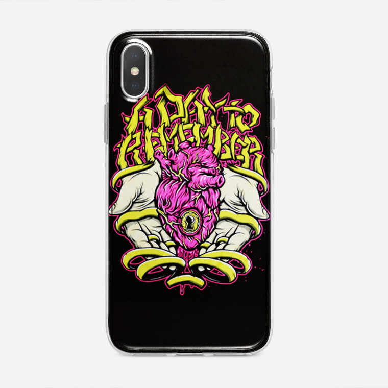 A Day To Remember Band Tomato iPhone XS Case
