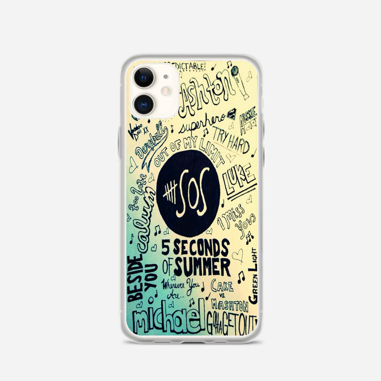 5 Second Of Summer Unplugged iPhone 11 Case