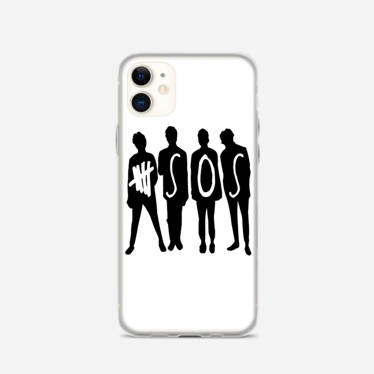 5 Sos Colorful iPhone 12 Case