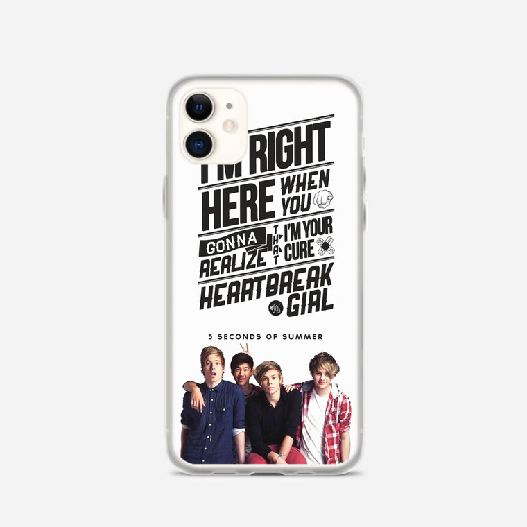 5 Seconds Of Summer Watercolor iPhone 12 Case