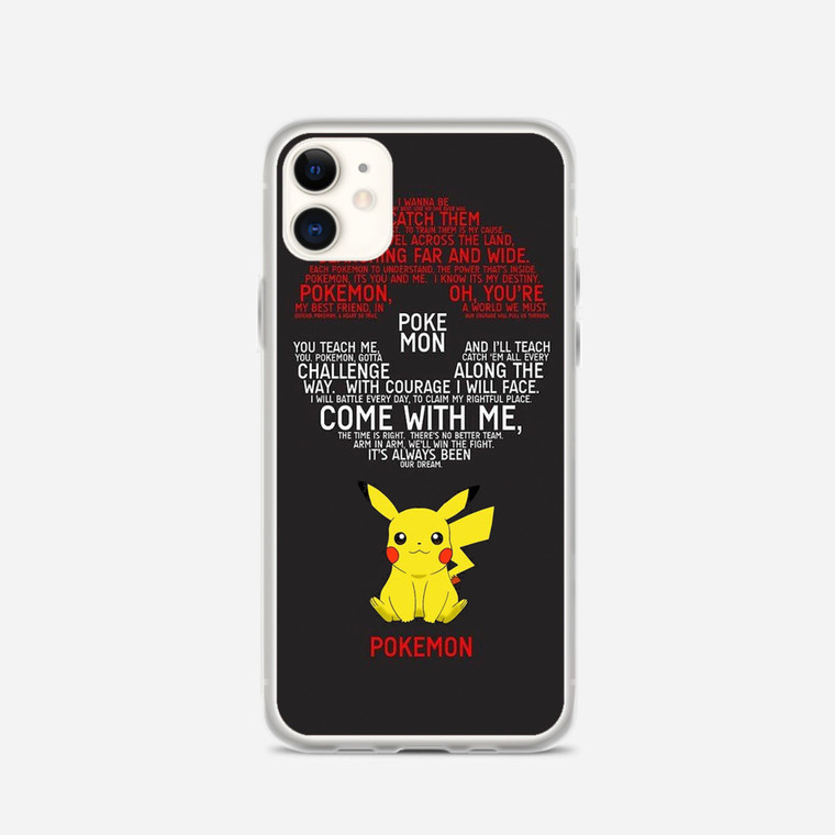 Pokemon Pokedex Pikacu iPhone 12 Mini Case