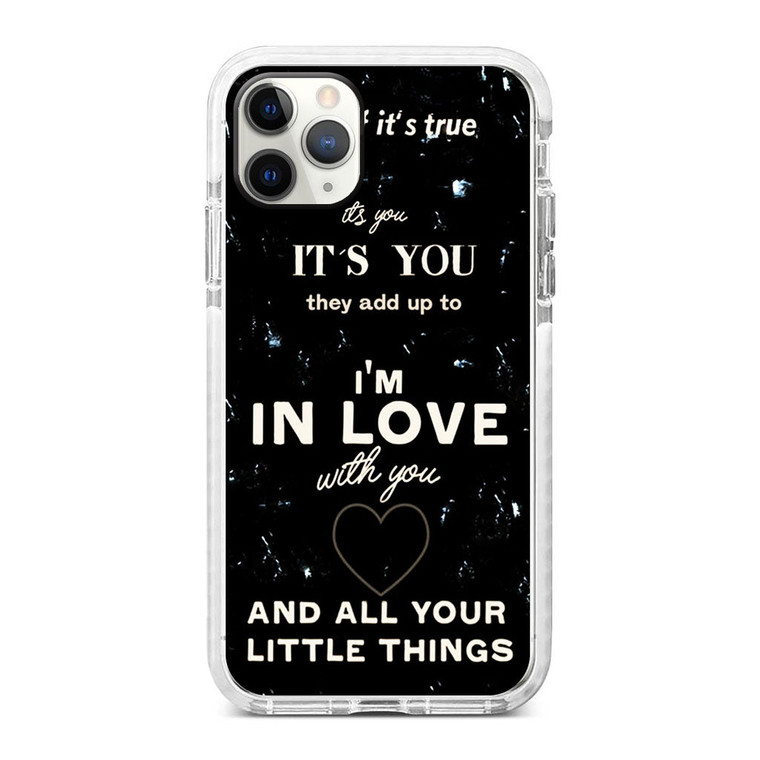 1D Little Things Lyrics iPhone 11 Pro Max Case