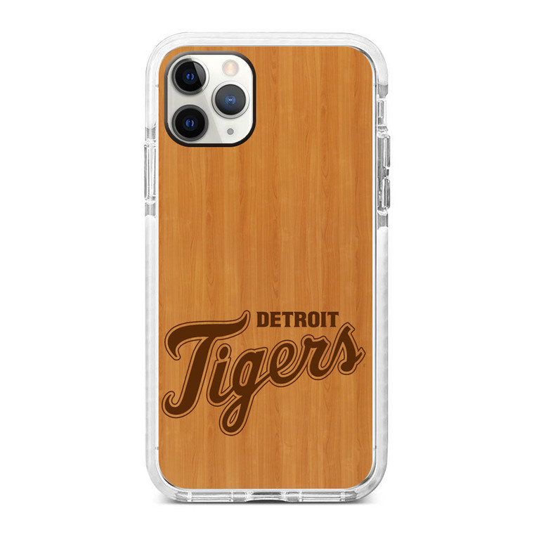 Wood Detroit Tiger iPhone 11 Pro Case
