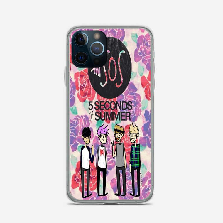 5 Seconds Of Summer 5 Sos Nasa Logo iPhone 12 Pro Case