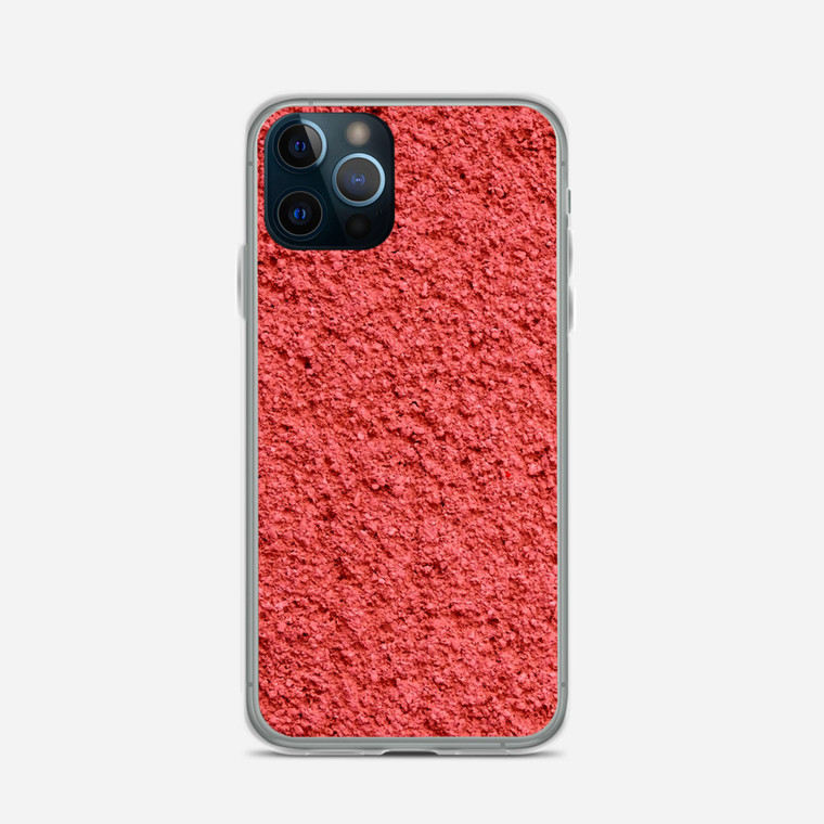 Red Rough Texture iPhone 12 Pro Max Case