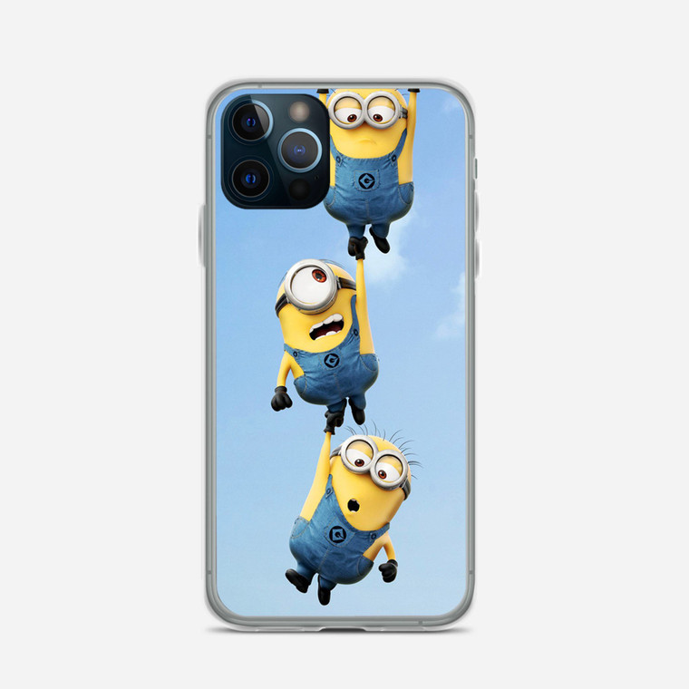 Minions Workout In Gym iPhone 12 Pro Max Case