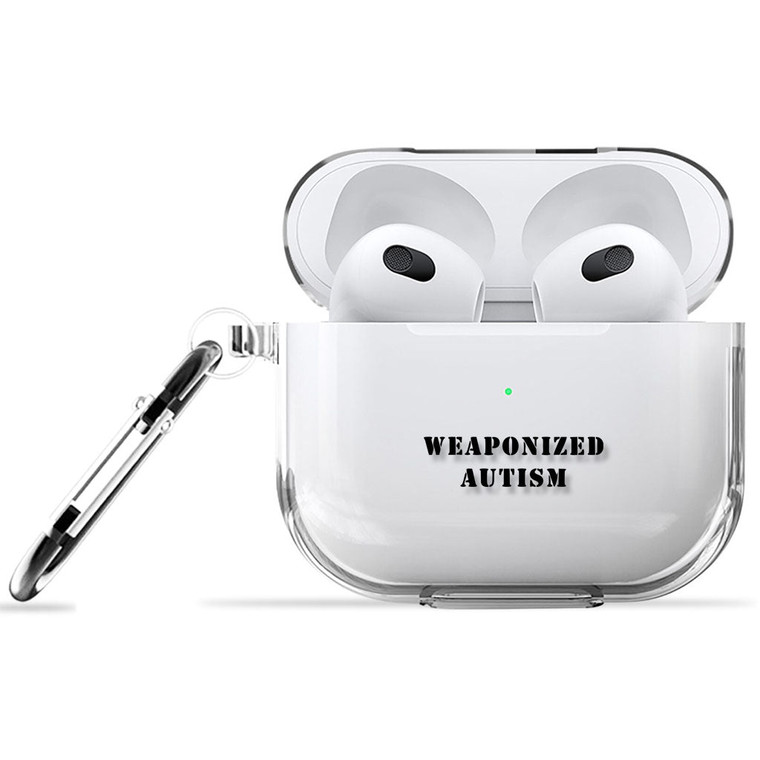 Weaponized Autism Airpods 3 Case