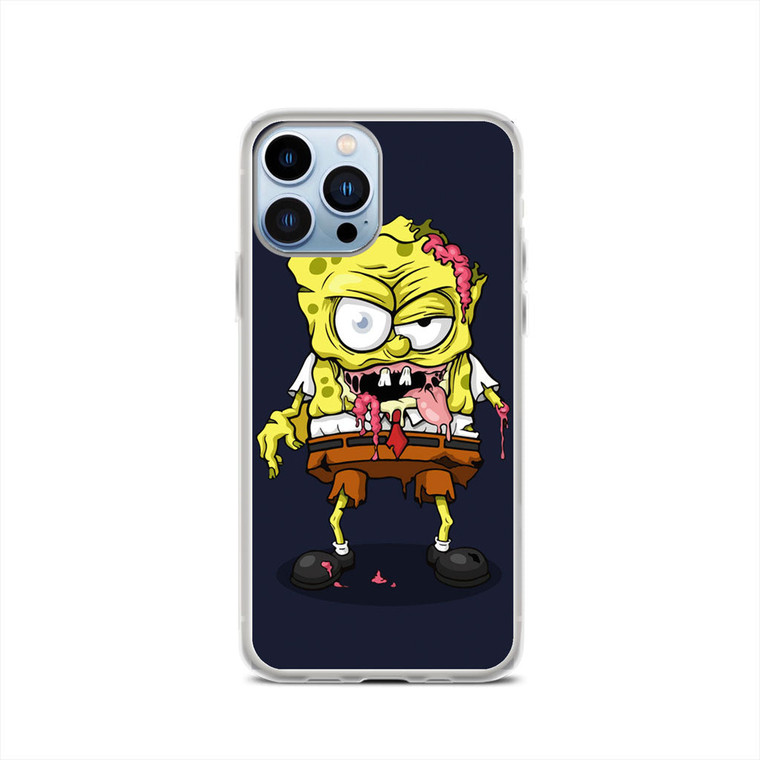 Zombie Spongebob iPhone 13 Pro Case