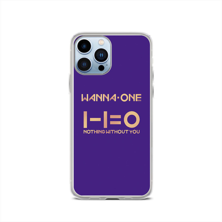 Wanna One Nothing Without You iPhone 13 Pro Case