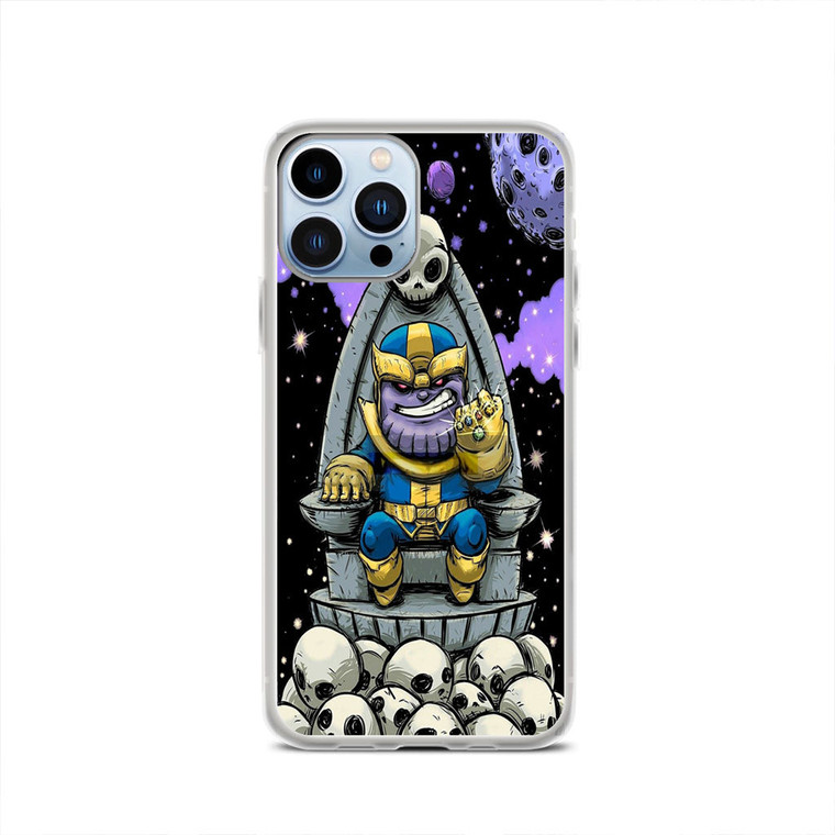 Chibi Of Thanos Iron Giant iPhone 13 Pro Case
