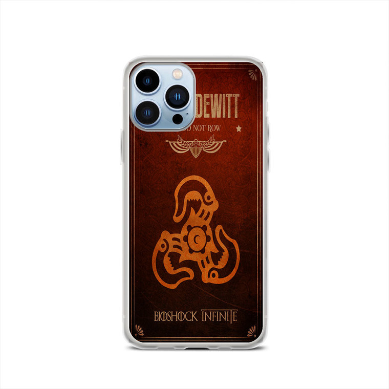 Bioshock Infinite House Dewitt iPhone 13 Pro Case