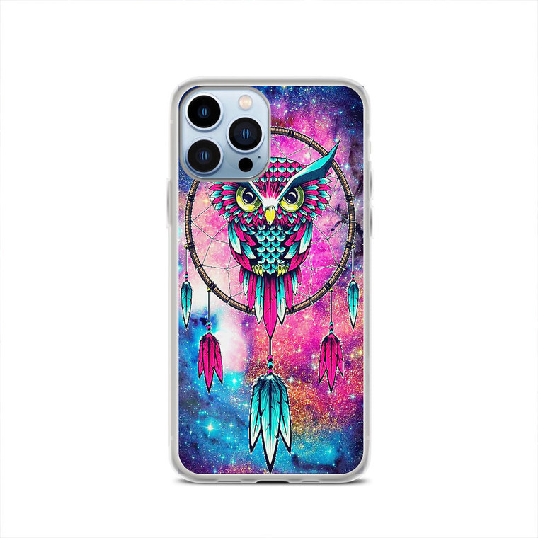 Vertical Owl Prints Diamond Paintings iPhone 13 Pro Max Case