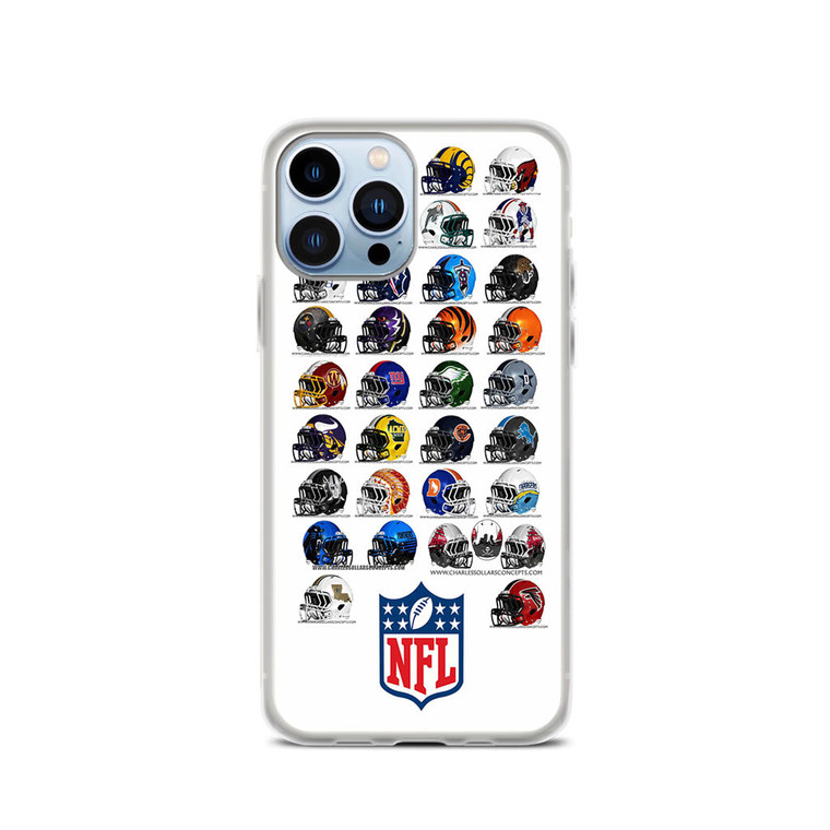 Awesome Nfl Helmets iPhone 13 Pro Max Case