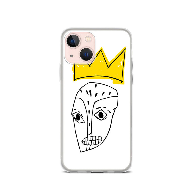 The King Basquiat Art iPhone 13 Mini Case