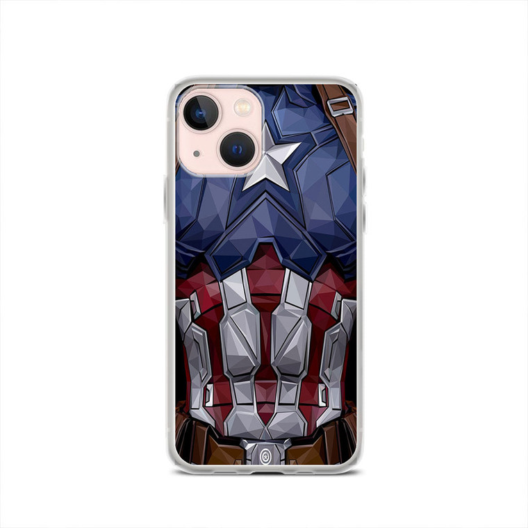 Captain America Abstract Suits iPhone 13 Mini Case