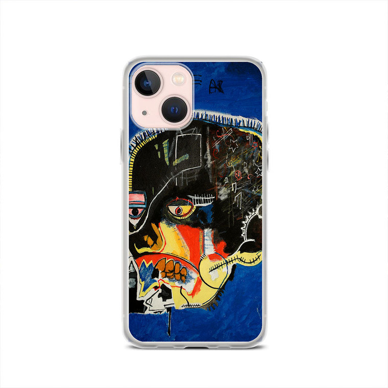 Basquiat Canvas Art iPhone 13 Mini Case